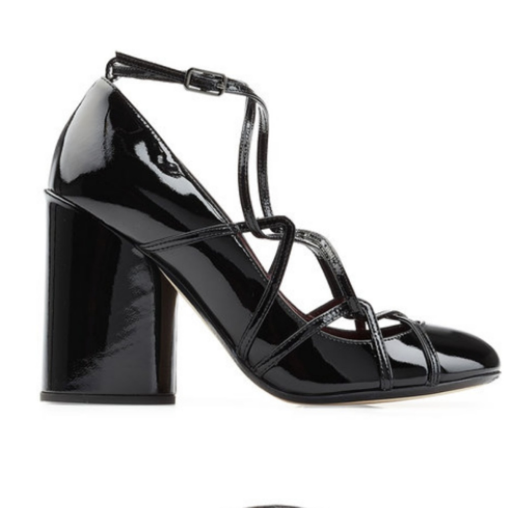 NIB Marc Jacobs Carrie Ghillie Pump Patent Leather - Picture 2 of 3
